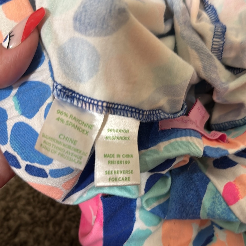 Lilly Pulitzer Georgia May Ocean Jewels Palazzo Pants Size SMALL - Picture 5 of 5